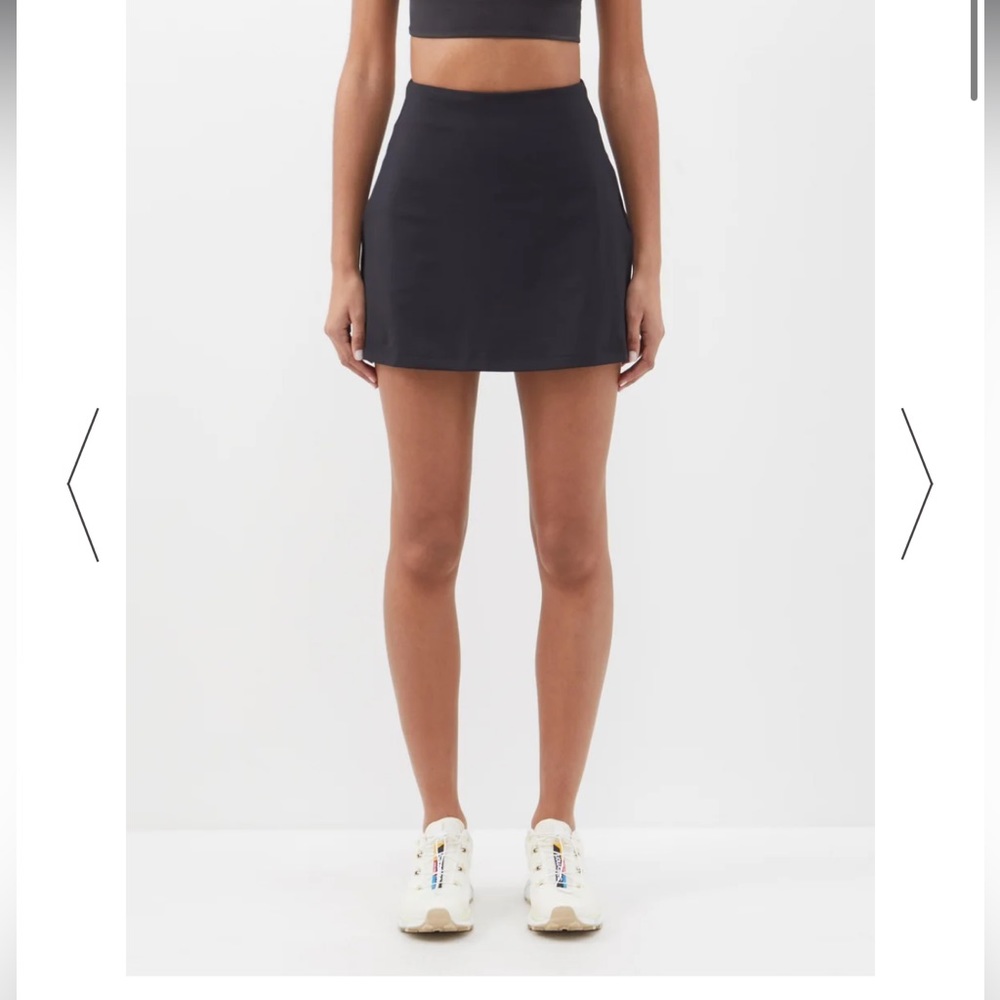 Girlfriend Collective Performance Sport Skort Black - XL